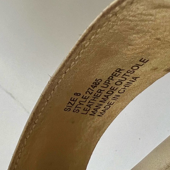 Lily Pulitzer Women's Gold Wedge Sandals - Picture 9 of 10